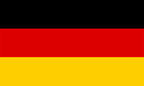 German flag - language chooser